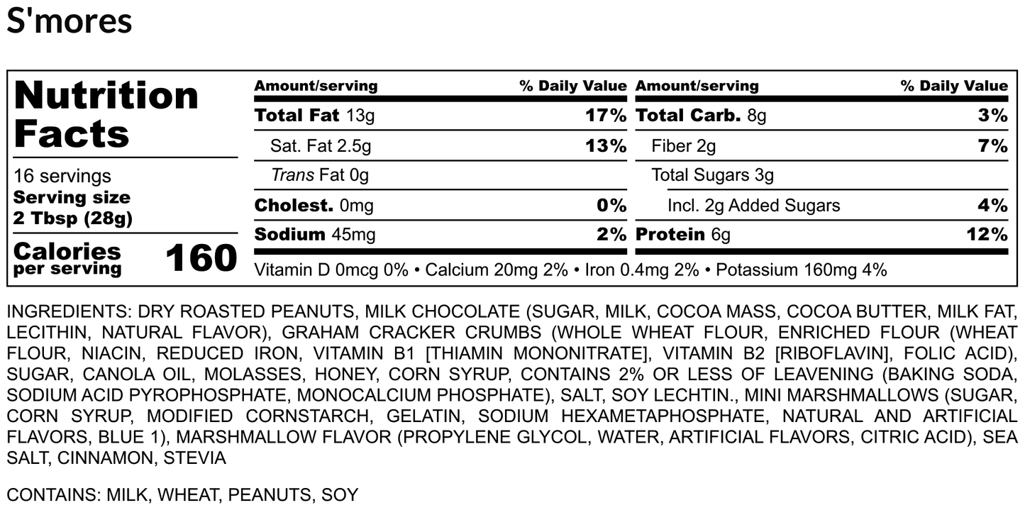 S'mores Peanut Butter